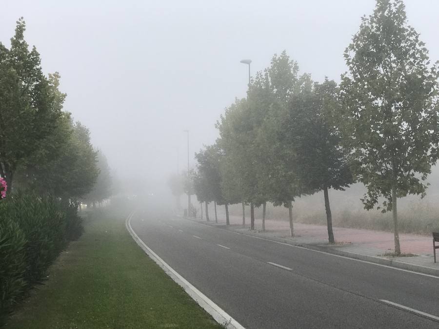 Niebla en Valladolid