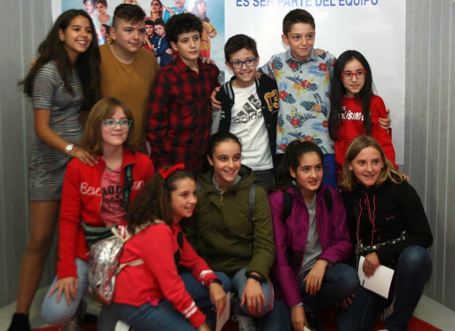 Protagonistas de «Los Futbolísimos» visitan Cuéllar