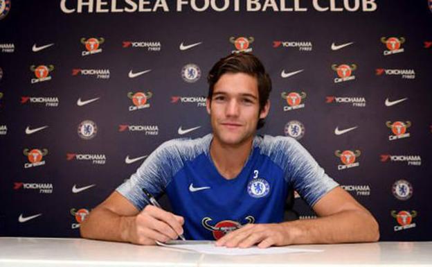 Marcos Alonso renueva con el Chelsea hasta 2023