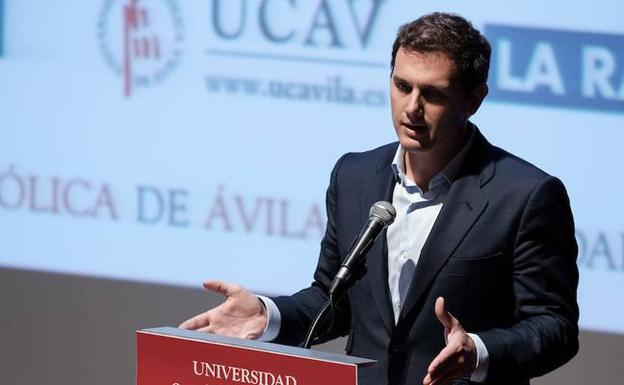 Albert Rivera sobre la reforma constitucional: «Cuando nos hemos dado la mano hemos sido imparables»