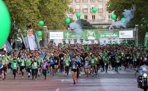 Una Marcha contra el Cáncer de récord en Valladolid