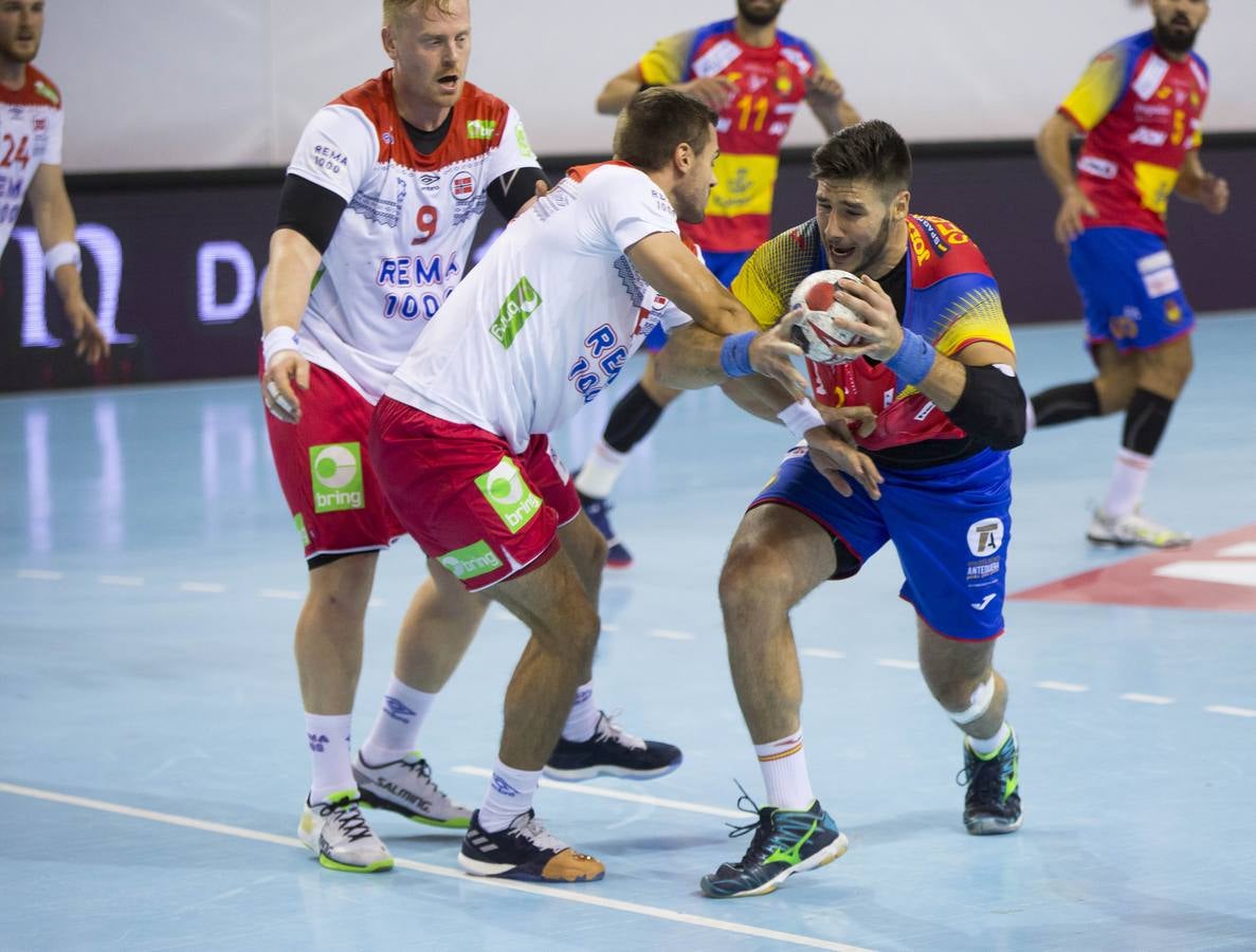 La selección española de balonmano arrolla a Noruega