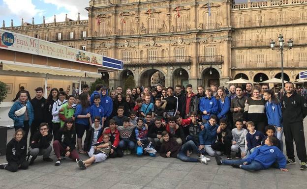 Jornada de convivencia del Judo Club Doryoku con el Judo Windsor británico