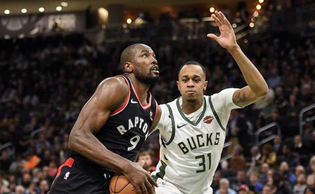 Ibaka brilla y Pau Gasol y los Spurs sobreviven a Doncic