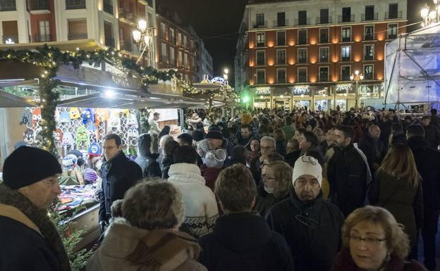 La Plaza Mayor de Valladolid albergará un mercado navideño con 27 puestos