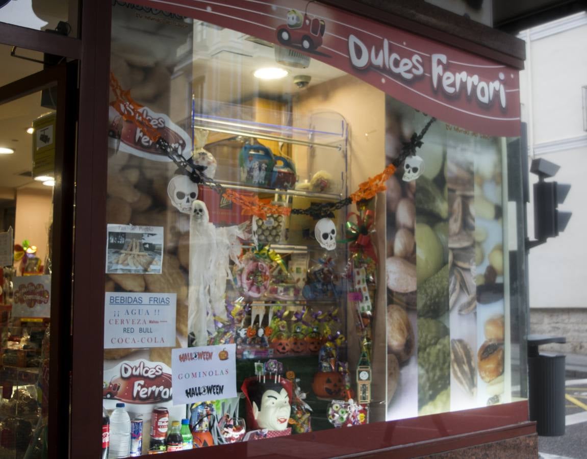 El comercio vallisoletano se viste de Halloween