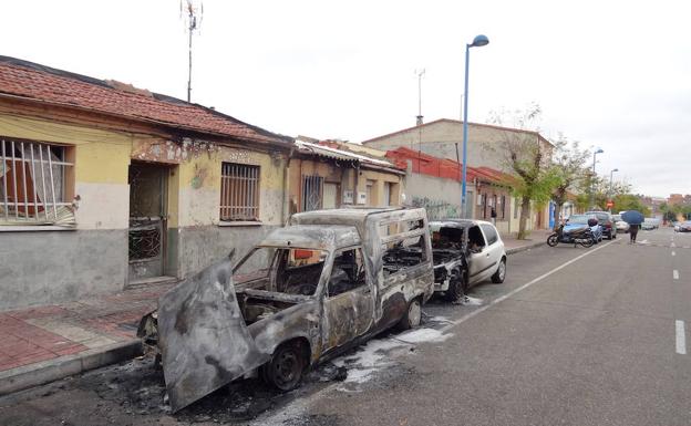 Una embarazada y su bebé resultan intoxicados por humo en el Barrio España de Valladolid