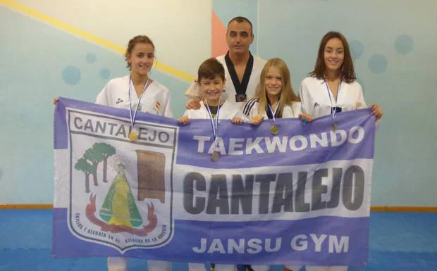 Pleno de medallas para el Jansu Gym en Mirandade Ebro