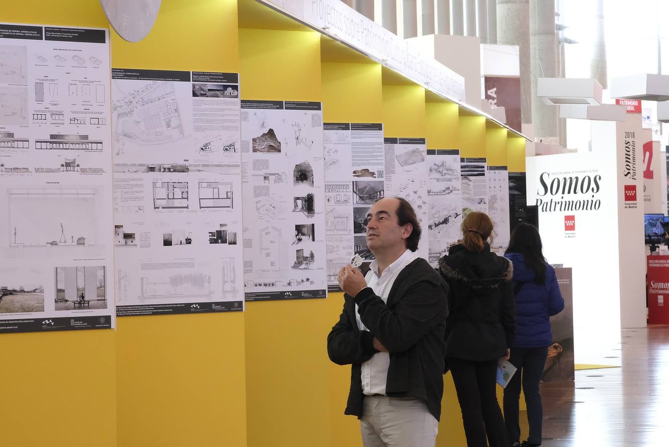 Inauguración de la feria AR&PA en el Centro Cultural Miguel Delibes de Valladolid