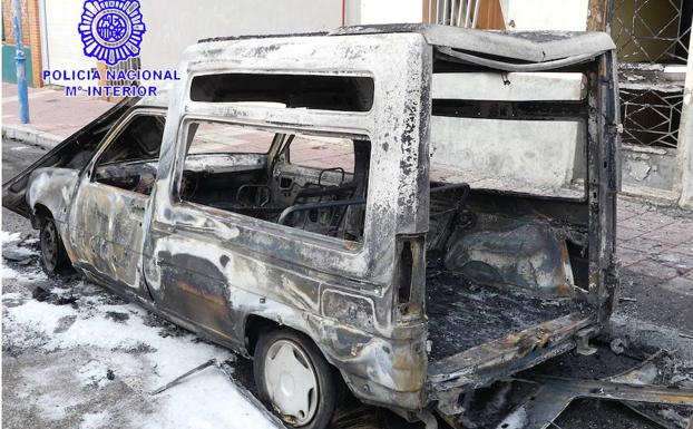 Un detenido por el incendio del Barrio España donde resultaron heridas una mujer y su bebé