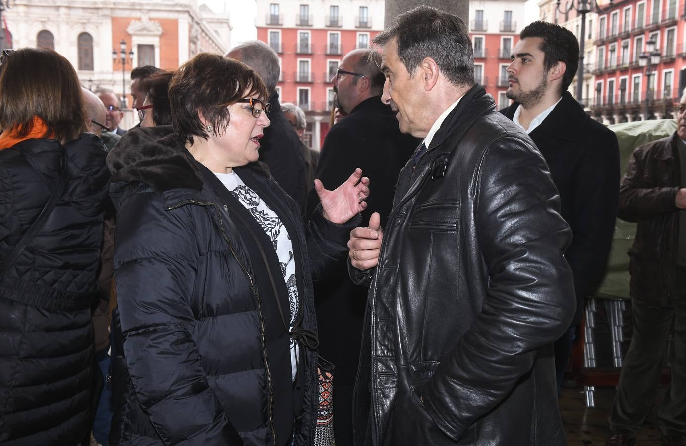 Asistentes al acto del Día de la Provincia, en el Teatro Zorrilla de Valladolid