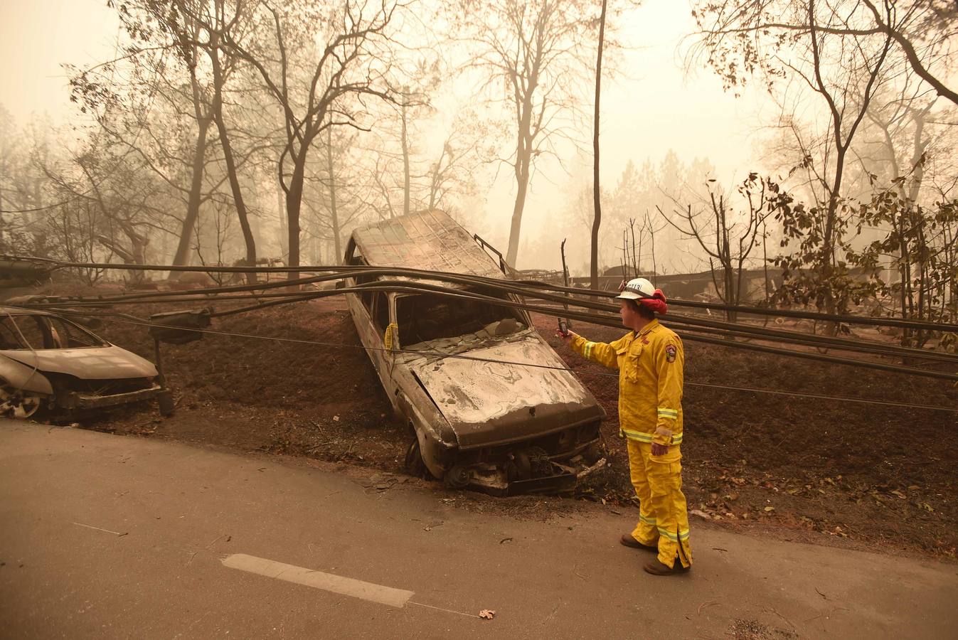 Las espectaculares imágenes de los incendios de California