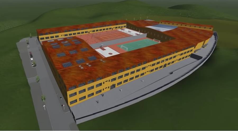 Así será el colegio de las Concepcionistas en El Sotillo, con capacidad para mil alumnos