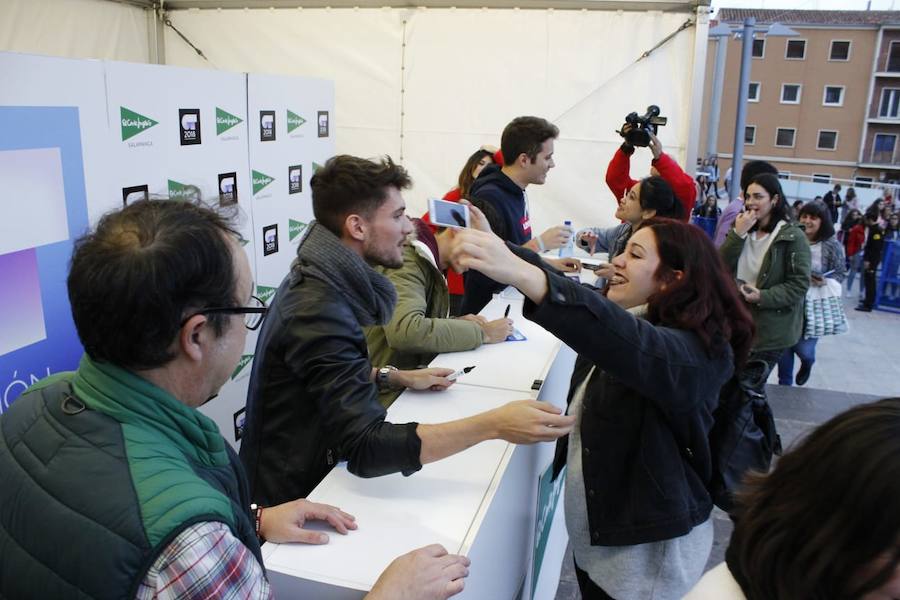 Los concursantes de Operación Triunfo 2018 causan furor en Salamanca
