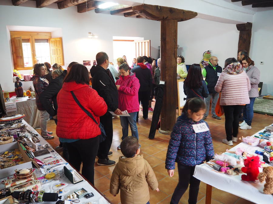 Marcha solidaria en Villasexmir para apoyar a la pequeña Julia