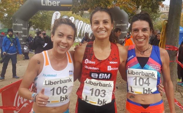 La atleta salmantina Gema Martín se impone en el cross Espada Toledana