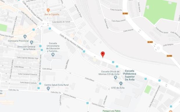 La Policía investiga la muerte de un hombre en la vía pública en Ávila