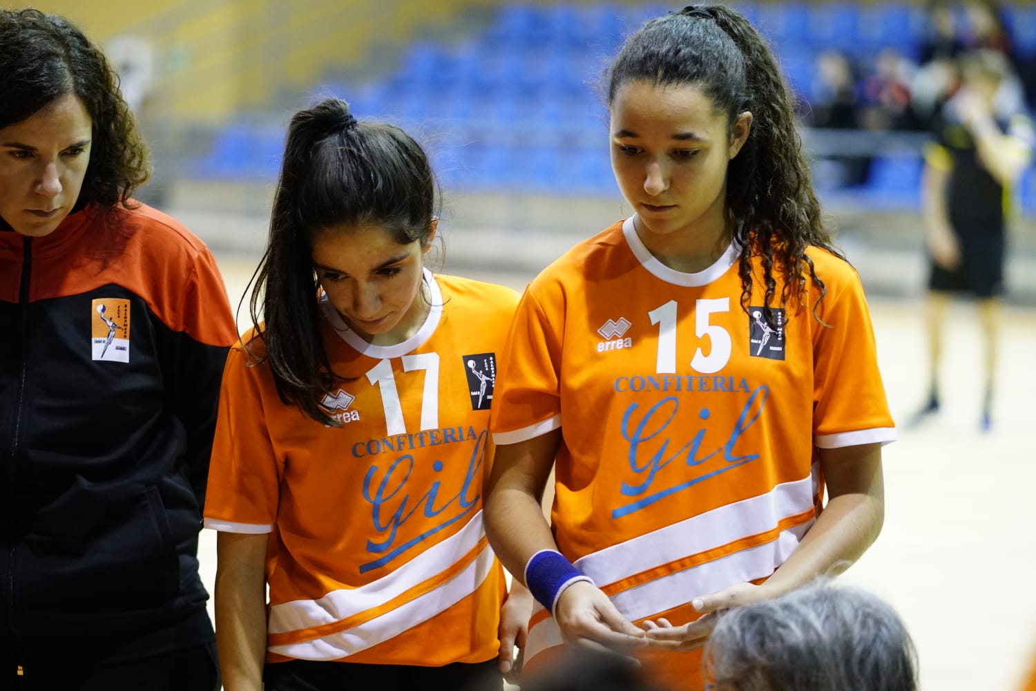 Partido del BM Salamanca cadete ante la Selección Nacional Promesas