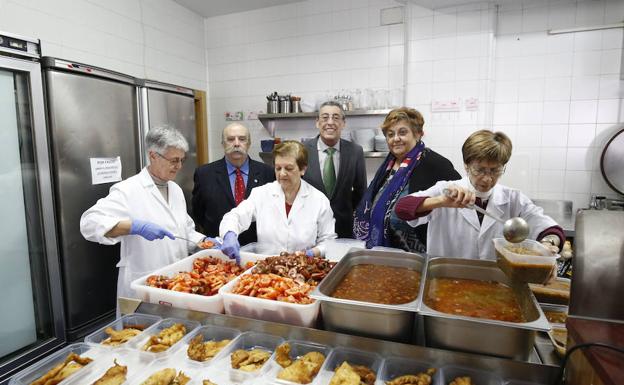 El Comedor de los Pobres entrega más de 8.500 kilos de alimentos cada mes