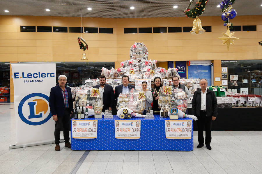 El hipermercado E.Leclerc apuesta por los productos de la tierra para elaborar sus cestas de Navidad