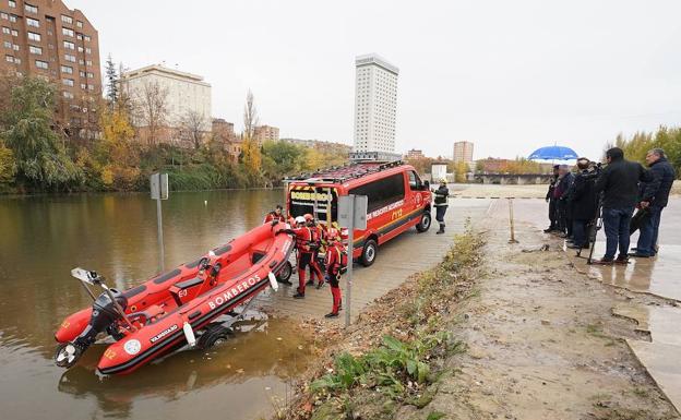 El Ayuntamiento acondiciona tres puntos estratégicos de acceso al Pisuerga para situaciones de emergencia