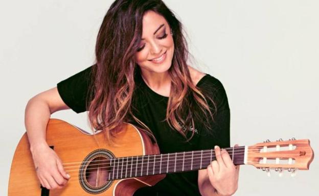 La cantante Merche ofrece hoy en Palencia un concierto contra la violencia de género