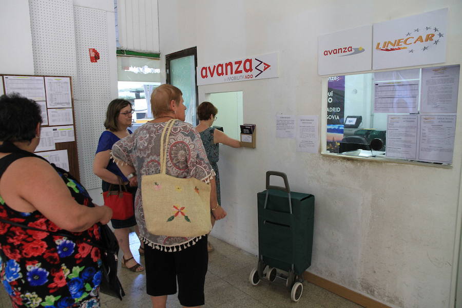 2.000 segovianos se benefician a diario de las ayudas al transporte en autobús a Madrid