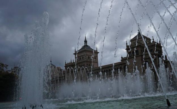 Fin de semana lluvioso pero sin heladas en Valladolid