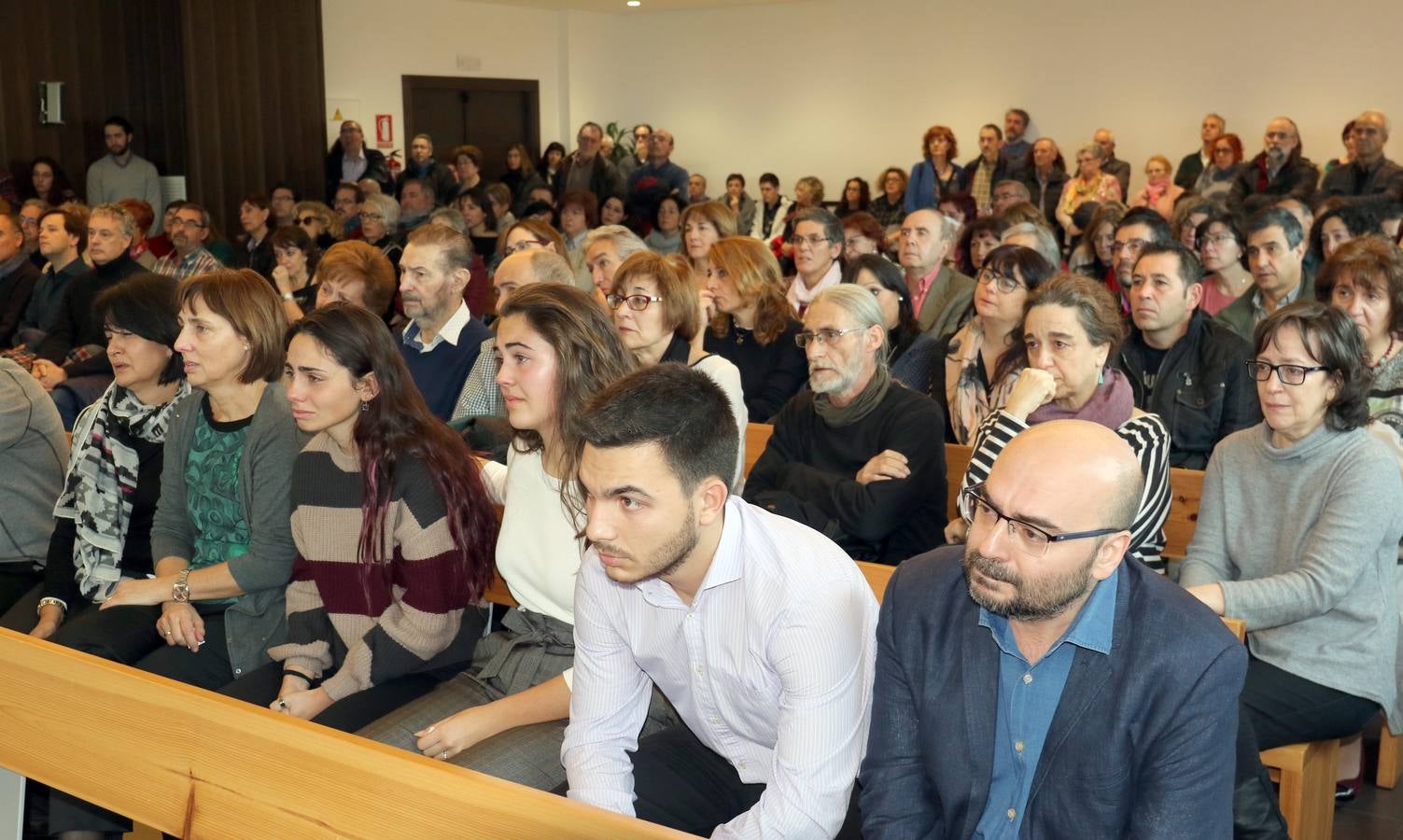 Despedida a José Manuel de la Huerga en el tanatorio de El Salvador