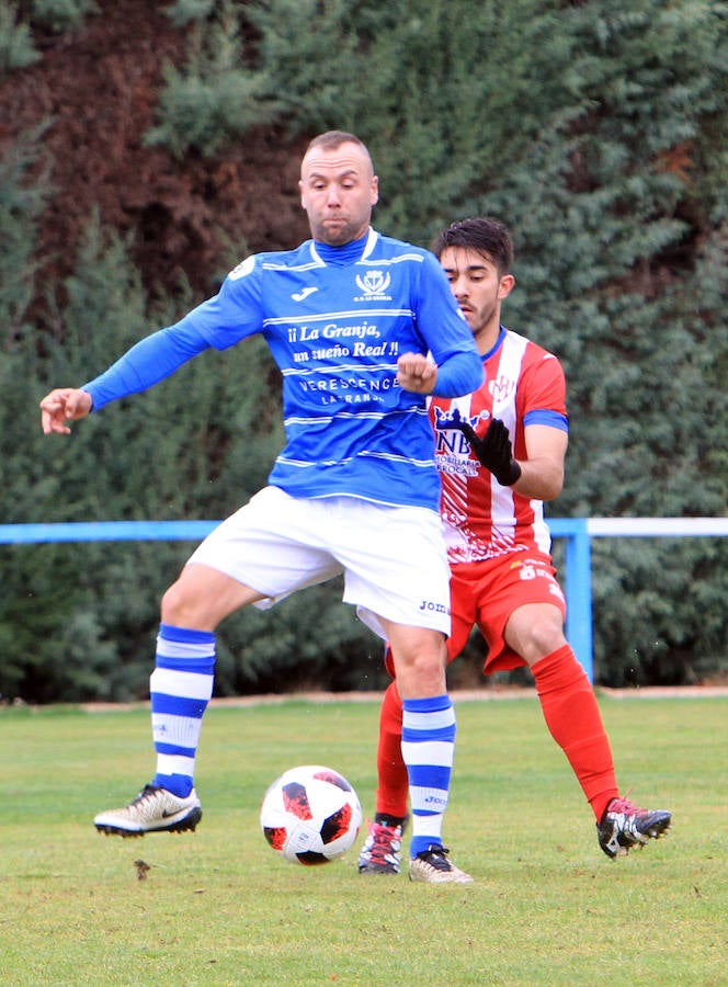 El CD Granja logra ante el Uxama una victoria revitalizadora (0-1)