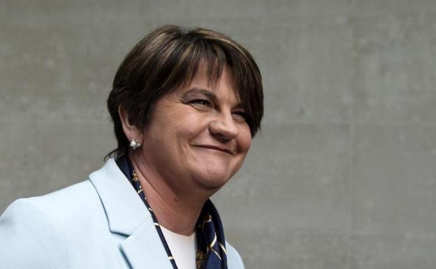 EL DUP norirlandés, socio de May, mantiene su rechazo al acuerdo del 'brexit'