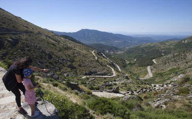 El puerto del Pico, en Ávila, marca la temperatura más baja del país con -6,4 grados