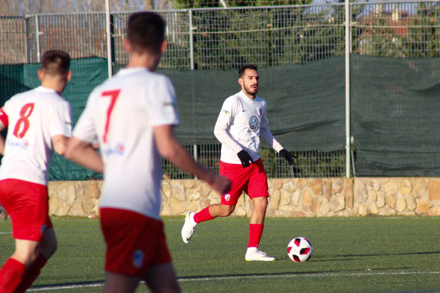 Partido entre el Santa Marta y La Bañeza