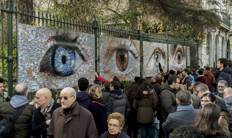 Los vallisoletanos expresan sus sueños en 2.000 imágenes