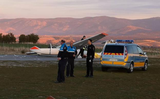 Muere el gerente del aeródromo de Fuentemilanos al ser golpeado por el ala de una aeronave