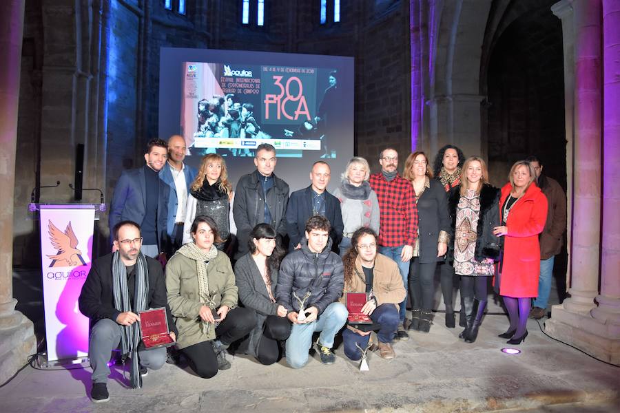 Gala de clausura del festival FICA en Aguilar