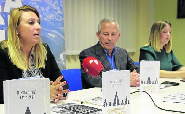 Laguna instala una carpa climatizada para talleres y juegos en Navidad