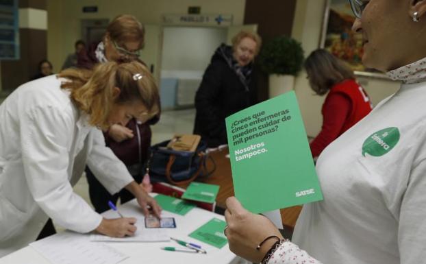 Las 4,3 enfermeras por cada mil cartillas de Palencia suponen la mitad que en el entorno europeo