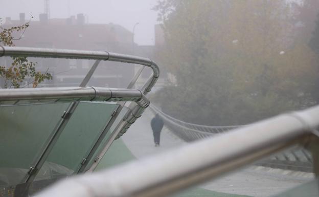 Día de niebla en Valladolid