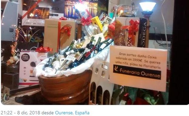 Se sortea un ataúd de Navidad