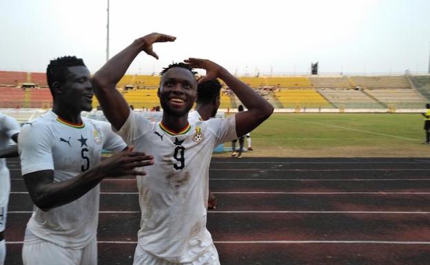 Owusu, del Salamanca CF, lidera con un hat-trick la victoria de Ghana sub-23 ante Togo
