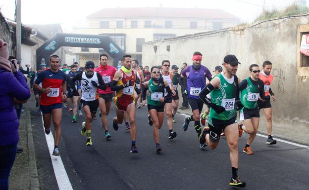 Alberto Marcos y Verónica Sánchez 'tripiten' en la novedosa tercera carrera de la Liga de Cross de Cabrerizos