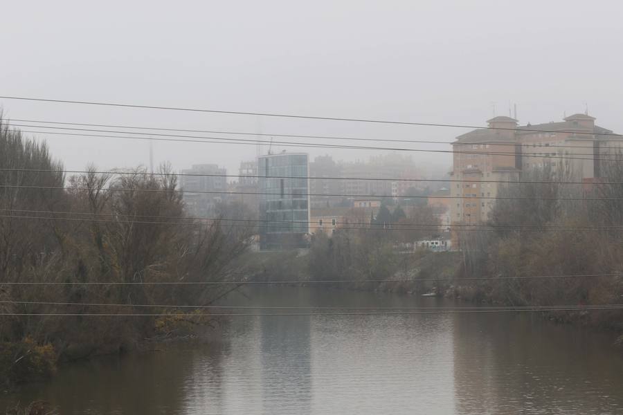 La niebla, protagonista del día de Nochebuena en Valladolid