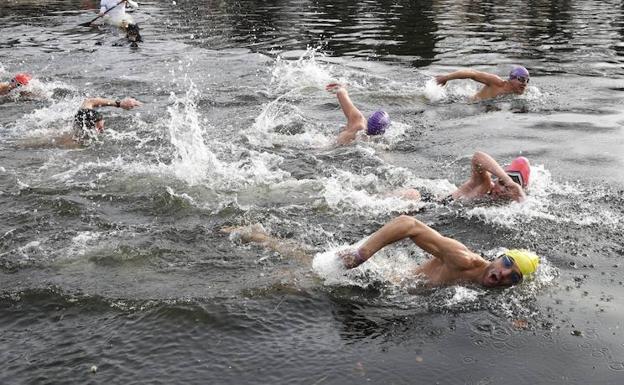 El Chapuzón Navideño se consagra en Palencia