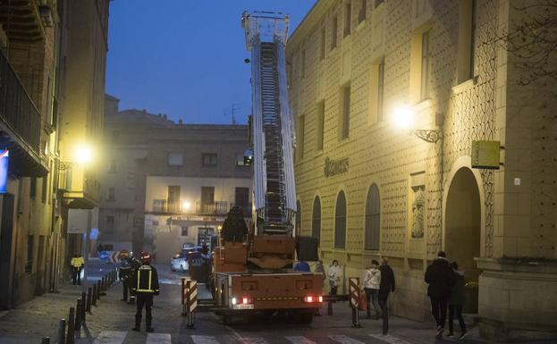 Un hombre resulta herido en el incendio de su casa en Duruelo