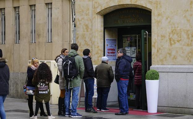 Los salmantinos serán los que menos dinero jueguen en el sorteo de El Niño en la región