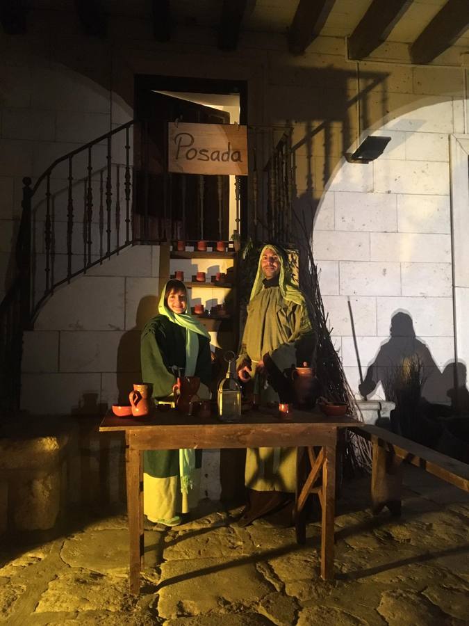 Belén viviente en Villanubla (Valladolid)