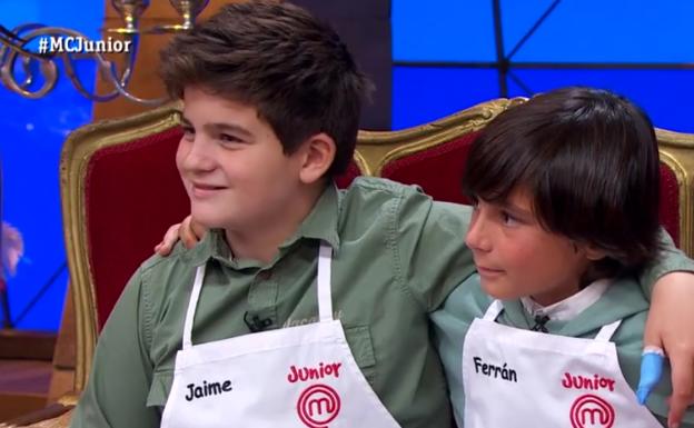 El vallisoletano Jaime Pérez, expulsado de 'Masterchef Junior'