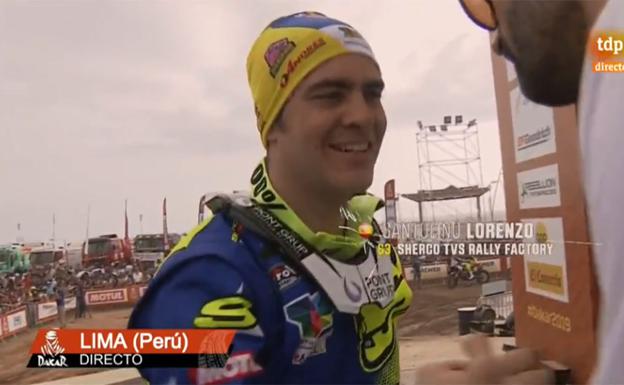 Santolino ya forma parte de la historia del Dakar