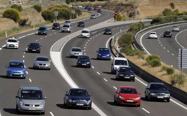 Retenciones de dos kilómetros en la A-62 a la altura de Tordesillas